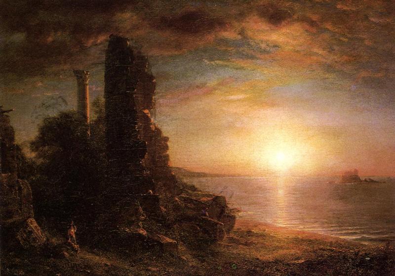 Frederic Edwin Church Landscape in Greece oil painting image